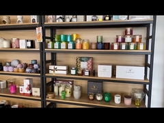 Ręcznie robiona świeca zapachowa David Plaster Gips o zapachu Gardenia na Boże Narodzenie