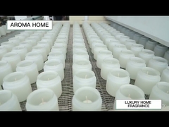 Linia do produkcji szklanych świec zapachowych firmy Aroma Home