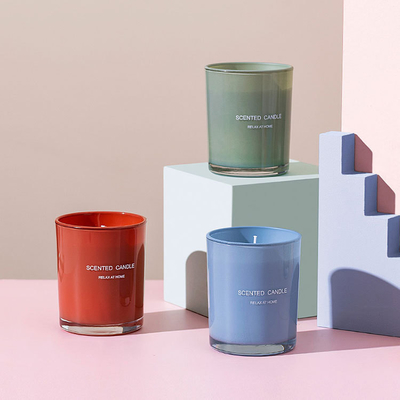 AROMA HOME Bestseller Aromatyczny zestaw upominkowy Dostosowany szklany słoik 100% naturalny zestaw świec zapachowych