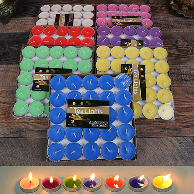 Aromaterapeutyczne świece zapachowe w kształcie serca bezdymne tealight z wosku sojowego 50 szt