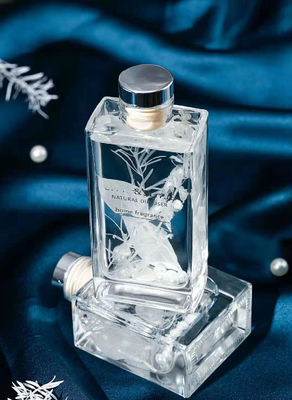 Aroma Reed Dyfuzor 150ml Kwadratowy Luksusowy Zestaw Podarunkowy Perfum Z Suszonym Kwiatem