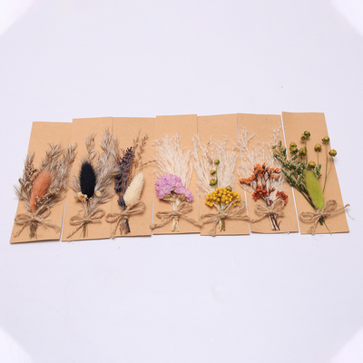 Kolorowa aranżacja trawy Pampas Sztuczna 43*15 cm
