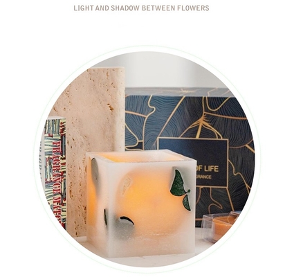 Zapach Private Label Tea Wax Soy Wax Pillar Świeca zapachowa Prezent Dostosowane