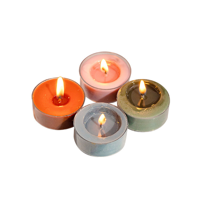 AROMA HOME 4 szt. Paczka aromaterapia DIY wysokiej jakości imbir pomarańczowa róża zapach wosk sojowy pachnące świeczki do herbaty