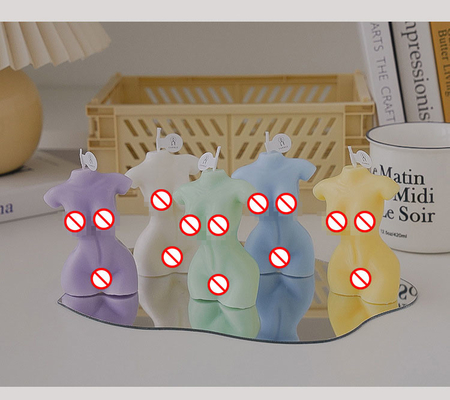 AROMA DOMU Handmade Private Label Dostosowane Ciało Kobiety Krzywego Tułowia Nagi Model W Kształcie Rzeźbione Zapach Wosk Sojowy Cand
