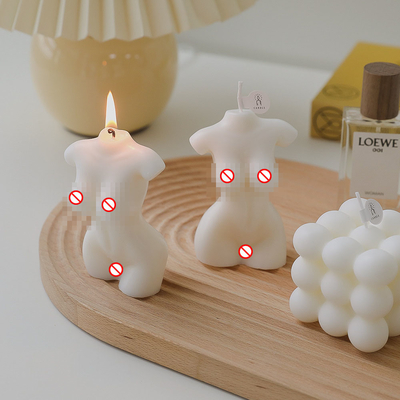 AROMA DOMU Handmade Private Label Dostosowane Ciało Kobiety Krzywego Tułowia Nagi Model W Kształcie Rzeźbione Zapach Wosk Sojowy Cand