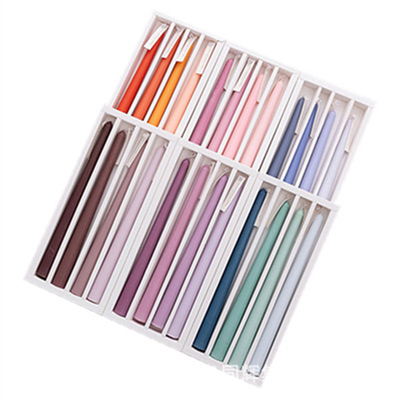 AROMA HOME Ins Home Decor aromaterapia świeca długi kij wosk sojowy zapachowe świece zapachowe Pure Color świeca pieńkowa