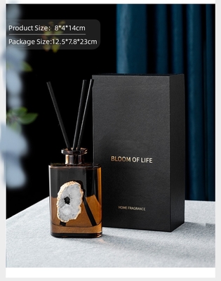 Olejek eteryczny do aromaterapii Biurowe powietrze Świeży pokój Perfumy Szklana butelka Dyfuzor trzcinowy