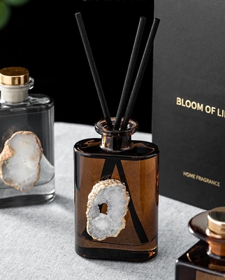 Olejek eteryczny do aromaterapii Biurowe powietrze Świeży pokój Perfumy Szklana butelka Dyfuzor trzcinowy