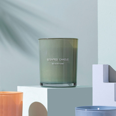 AROMA HOME Bestseller Aromatyczny zestaw upominkowy Dostosowany szklany słoik 100% naturalny zestaw świec zapachowych