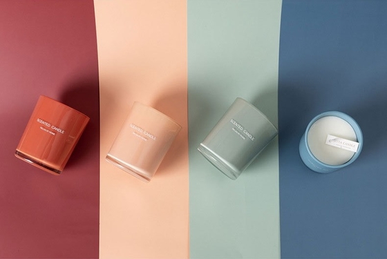 AROMA HOME Bestseller Aromatyczny zestaw upominkowy Dostosowany szklany słoik 100% naturalny zestaw świec zapachowych