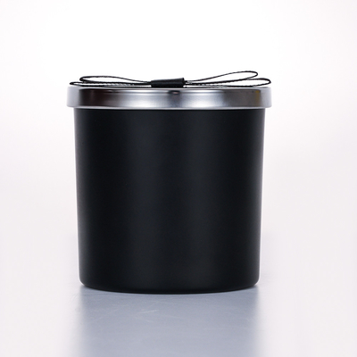 Dostosowane Oem luksusowy duży wosk sojowy luksusowe szklane perfumy do aromaterapii Woodwick świeczniki zapachowe słoiki dla kobiety prezent S