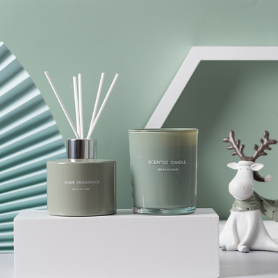 AROMA HOME Olejek zapachowy Wyjątkowy dyfuzor trzcinowy Zestaw upominkowy świec zapachowych