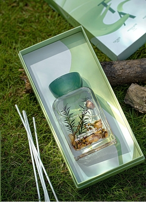 140 ml zestaw pokrywek z żywicy olejków eterycznych, dyfuzor trzcinowy o świeżym zapachu z kwiatem róży