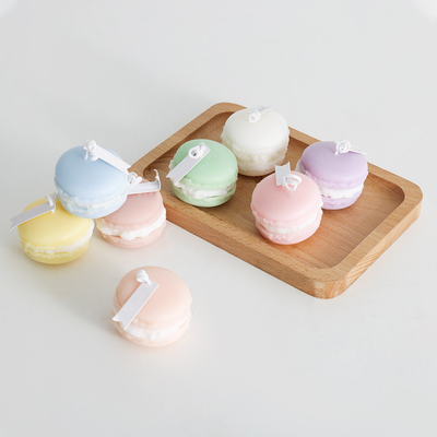 Prywatna marka Aromat owocowy Mini Wosk sojowy Macaron Ręcznie robiona świeca do łazienki