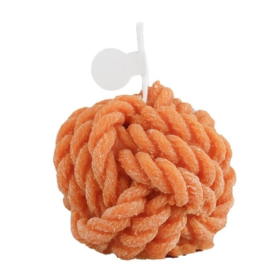 Spot Diy Handmade Aromaterapia Małe wełniane świece z przędzy w kształcie kuli Art Candles