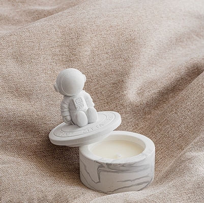 Plaster Space Astronaut Velas Healing Crystal Aromaterapia Świeca zapachowa