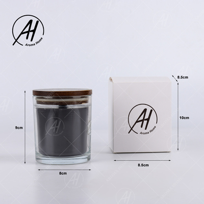 Black Chocolate Scents Wyjątkowe świece zapachowe z pokrywką i pudełkiem