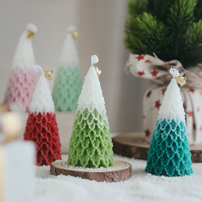 AROMA HOME Hurtownia Luksusowy kształt choinki Nowość Świeca zapachowa z wosku sojowego