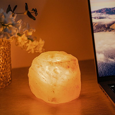 Zestaw lamp aromaterapeutycznych Crystal Stone Rock 4 Tealight Świecznik na ślub