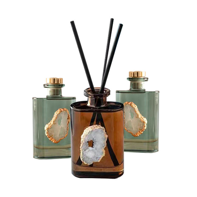 AROMA HOME Zestawy dyfuzorów olejków eterycznych Amber Crystal 180 ml do sypialni