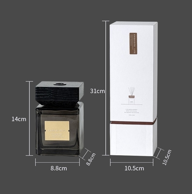 West Moss Air Fragrance Wood Cover Kwadratowa butelka Bezogniowy olejek aromaterapeutyczny