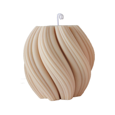 Aroma Home Unique Stock Vortex Shape Świeca zapachowa z wosku sojowego na wesela Hotel