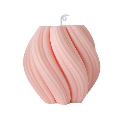Aroma Home Unique Stock Vortex Shape Świeca zapachowa z wosku sojowego na wesela Hotel