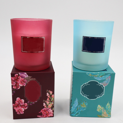 Eco Friendly Capri Niebieska Sojowa Świeca Zapachowa Rozmaryn Lawendowo Zapach