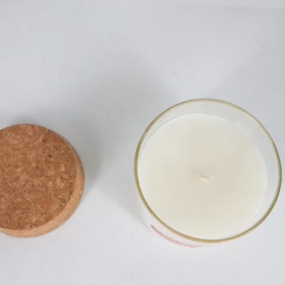 8 uncji Peppermint Eucalyptus Natural Wosk Zapachowe Świece Z Pokrywką z Korka