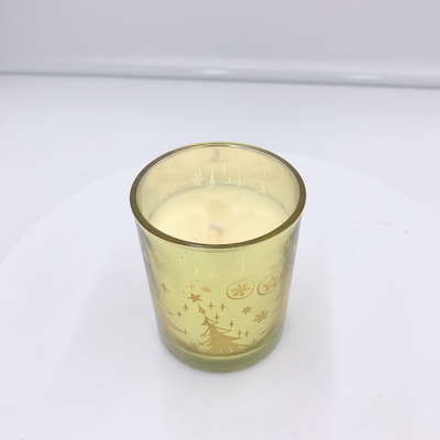 Domowa żółta galwaniczna świeca aromatyczna do aromaterapii