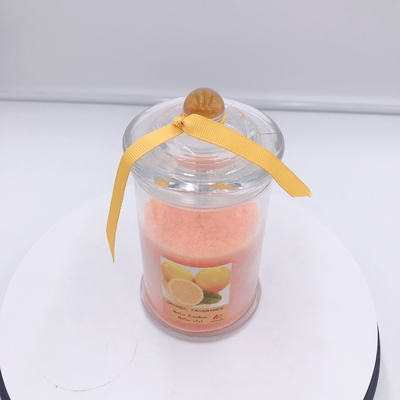 Oem Świeca Mason Jar Zapachowy Organiczny Pomarańczowy Wosk Sojowy do Snu