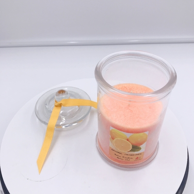 Oem Świeca Mason Jar Zapachowy Organiczny Pomarańczowy Wosk Sojowy do Snu