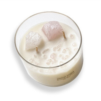 Aroma Home glass Pachnący wosk sojowy Organiczna świeca z zakręcaną pokrywką