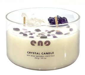 Aroma Home glass Pachnący wosk sojowy Organiczna świeca z zakręcaną pokrywką