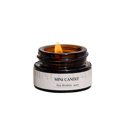 Świeca Aroma Mini Amber Glass 3 uncje Mason Jar do spa do spania