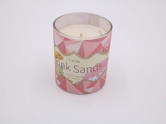 Oem White Small Glass Candle Jars Tea Lights 5 uncji wosku sojowego