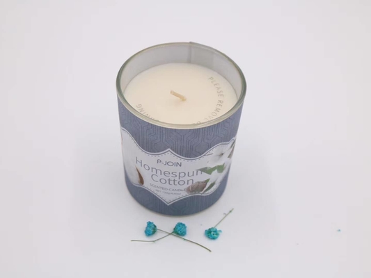 Oem White Small Glass Candle Jars Tea Lights 5 uncji wosku sojowego