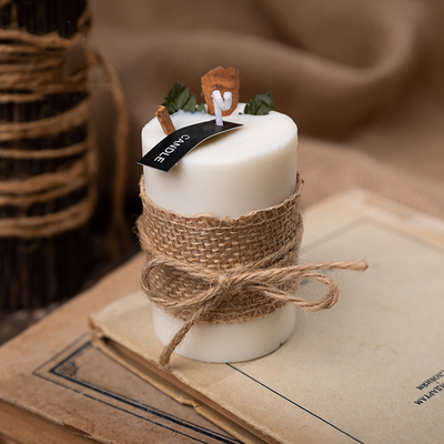 OEM Pillar Vegan Soy Wax świece zapachowe 10,5 uncji kwadratowy kształt