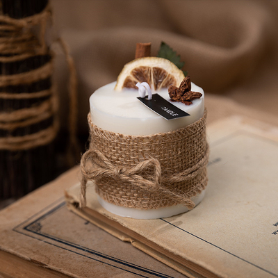 OEM Pillar Vegan Soy Wax świece zapachowe 10,5 uncji kwadratowy kształt