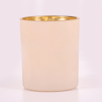 Spersonalizowana świeca zapachowa 6 Oz Golden Glass Jar z pokrywkami 40g