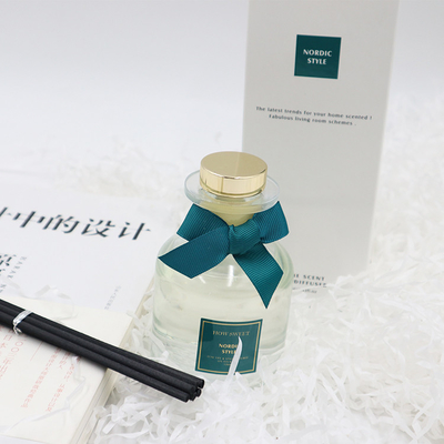 Aroma Reed Dyfuzor 126 ml Luksusowy zestaw upominkowy z zieloną wstążką i niestandardową etykietą