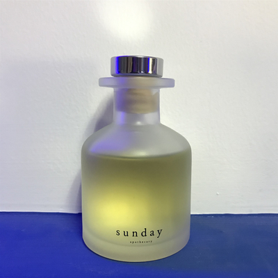 Aroma Reed Dyfuzor 126ml Lawendowy zapach Luksusowy zestaw upominkowy ze srebrną pokrywką