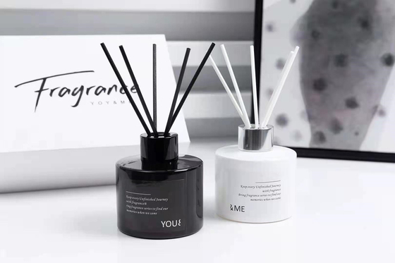 Aroma Reed Dyfuzor Kolorowy Zestaw Podarunkowy 120ml Luksusowe Perfumy Z Pudełkiem CMYK
