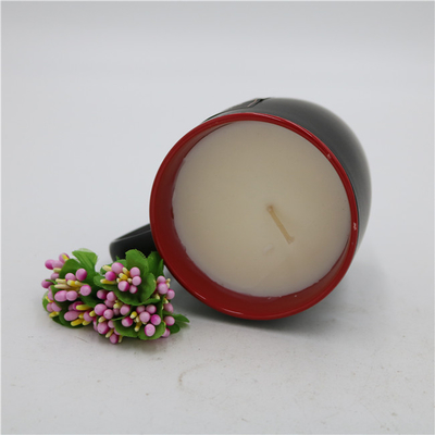 Zapachowa, matowa, czarna świeca ceramiczna Citronella Tea Cup Candle
