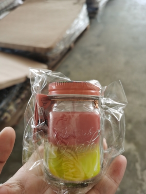 Aroma Home Soy Wax Śliczny Mason Jar Niestandardowa świeca zapachowa z uchwytem