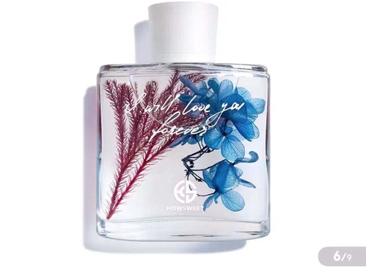 Pokojowy dyfuzor zapachowy zapachowy 100ml z dekoracją z suszonych kwiatów